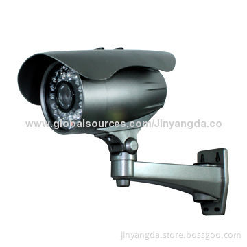 Water-resistant HD Night Vision Aluminum Housing CCTV Camera with 30m IR Distance, 600TVL